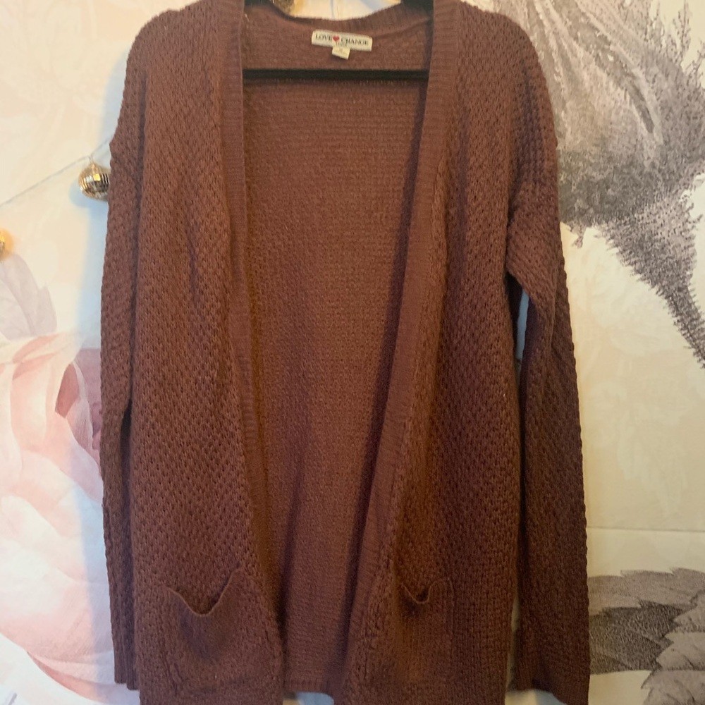 *** 2/$12*** open cardigan